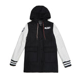 Yankees Baseball Uniform Loose Hooded Embroidered Jacket