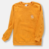 Yankees Sweatshirt Sweater for Women Men Spring Loose Student Crew Neck Solid Color Base