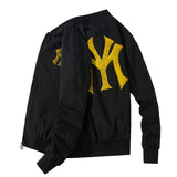 New York NYC Varsity Jacket Baseball Uniform Sequin Embroidery