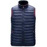 Men Utility Vest Work Zipper Tactical Work Vest Slim Pocket Jacket Men Autumn Vest Casual and Comfortable