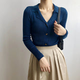 Preppy Aestitic Outfits Long Sleeve Bottoming Shirt