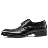Indo Western Shoes Brogue Men's Shoes British Leather Shoes Men's Shoes Carved Men's Casual Shoes Leather Shoes