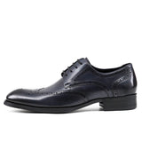 Indo Western Shoes Brogue Men's Shoes British Leather Shoes Men's Shoes Carved Men's Casual Shoes Leather Shoes
