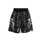 Shark Print Shorts Summer Men's Shorts