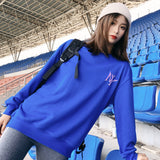 Yankees Sweatshirt Men's and Women's Solid Color Loose Autumn and Winter Clothes Hip Hop