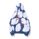 Kanye Hoodie Biber Color Tie-Dyed Hooded Sweater