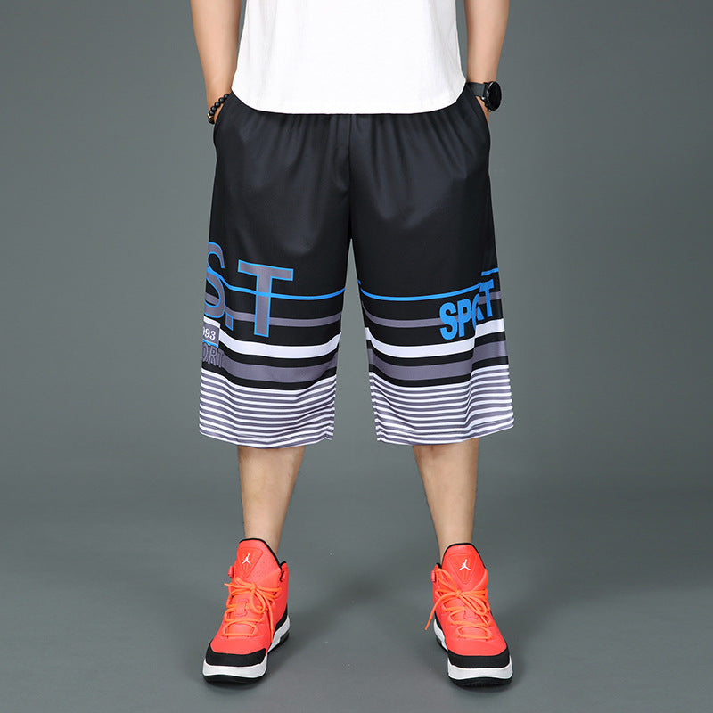 Men Shorts Men's Pants Loose Sports Beach