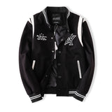 Yankees Letter Jacket Spring and Autumn Cotton Men's and Women's Baseball Uniform Casual Jacket Couple