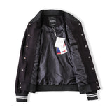 Yankees Letter Jacket Spring and Autumn Cotton Men's and Women's Baseball Uniform Casual Jacket Couple