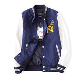 Yankees Letter Jacket Spring and Autumn Men's and Women's Baseball Uniform Casual Cardigan Student Jacket