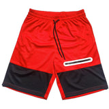 jogging shorts for men Slim Fit Muscle Gym Men Shorts Summer Casual Workout Exercise Outfit Men's Short Sleeve T-shirt Sports Mesh Cloth Shorts Set