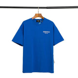Fog Faer of God Double Line High Street Short Sleeve Tshirt Men & Women Trendy Fear Of God