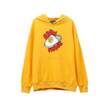 Justin Bieber Drew House Cartoon Slippers Printed Men's and Women's Hoodies Couple Hooded Sweater