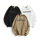 Kanye Hoodie Biber Street Hip-Hop Round Neck Sweater Velvet Hoodie