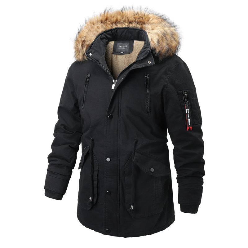 Bane Coat Cotton Coat Fur Collar