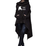 Halloween Costumes Autumn and Winter Halloween Amuck Printed Hooded Mid-Length Sweatshirt Skirt