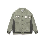 Varsity Jacket for Men Baseball Jackets Fall Color-Blocking Loose Casual Casual Fashionable Baseball Uniform Jacket