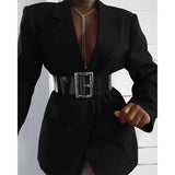 Women Business Professional Attire Fashion Long Sleeve Women's Small Suit Jacket