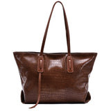 The Teacher Tote Simple Large Capacity Women's Handbag Textured Shoulder Tote Bag