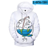Juice WRLD in Loving Memory Hoodie Rapper Juice WRLD Casual 3D Printed Hood Sweatshirt