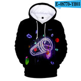 Juice WRLD in Loving Memory Hoodie Rapper Juice WRLD Casual 3D Printed Hood Sweatshirt