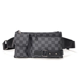 Lulu Belt Bags Personality Plaid Belt Bag Cell Phone Case