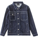 Yankees Letter Jacket Denim Jacket Loose Jacket Men's and Women's Spring and Autumn plus Size