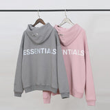 Fog Hoodie Autumn and Winter 3M Reflective Letter Embroidery Hoodie Sweater Fear Of God