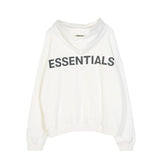 Fog Hoodie Autumn and Winter 3M Reflective Letter Embroidery Hoodie Sweater Fear Of God