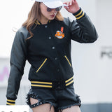 Yankees Letter Jacket Baseball Uniform Spring and Autumn Men and Women Couple Embroidered Loose Large Size Jacket