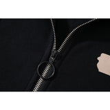 Off White Hoodie Autumn and Winter Cardigan Zipper Printing Coat Sweatshirt Women Owt