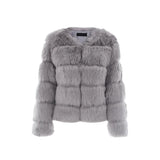 Full Length Faux Fur Coat