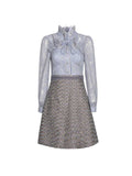 Fairy Dress Autumn and Winter Small Lace Dress for Women Autumn Mid-Length Fairy Skirt
