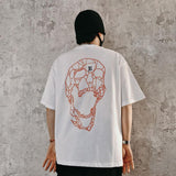 Revenge T Shirt Revenge Printed Men's and Women's High Street Short-Sleeved T-shirt