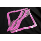 We11done T Shirt High Quality Wavy Pattern Loose Casual Men and Women