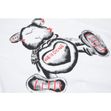 We11done T Shirt Bear Printed Loose Casual Men's and Women's Short Sleeve