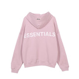 Fog Hoodie Autumn and Winter 3M Reflective Letter Embroidery Hoodie Sweater Fear Of God