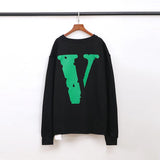Vlone Sweatshirt HipHop Street Pullover Sweater for Men