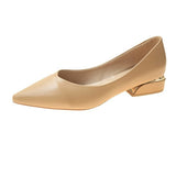 Nude Chunky Heel