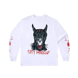Vlone Sweatshirt Autumn and Winter Men's Fashion Popular Large V Long Sleeve Tshirt Printing