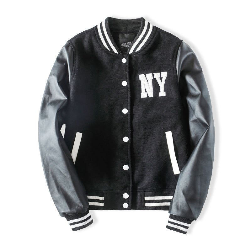 Yankee Letterman Jacket Outfit Senior Jackets Varsity Baseball College Coat