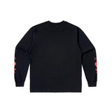 Vlone Sweatshirt Autumn and Winter Men's Fashion Popular Large V Long Sleeve Tshirt Printing