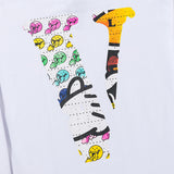 Smiley Face Hoodie Rainbow Smiley Face Men's and Women's Loose Hooded Sweater