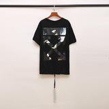 Off White T Shirt Arrow Angel Short Sleeve Tshirt Men's Plus Size Owt