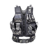 Tactics Style Men's Outdoor Vest Tactical Vest Outdoor Camouflage Tactical Vest Adventure Vest Multi-Functional Vest