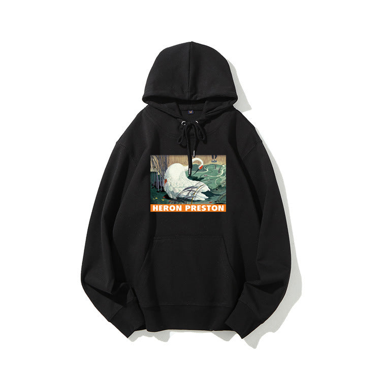 Heron Preston Hoodie Letter Print