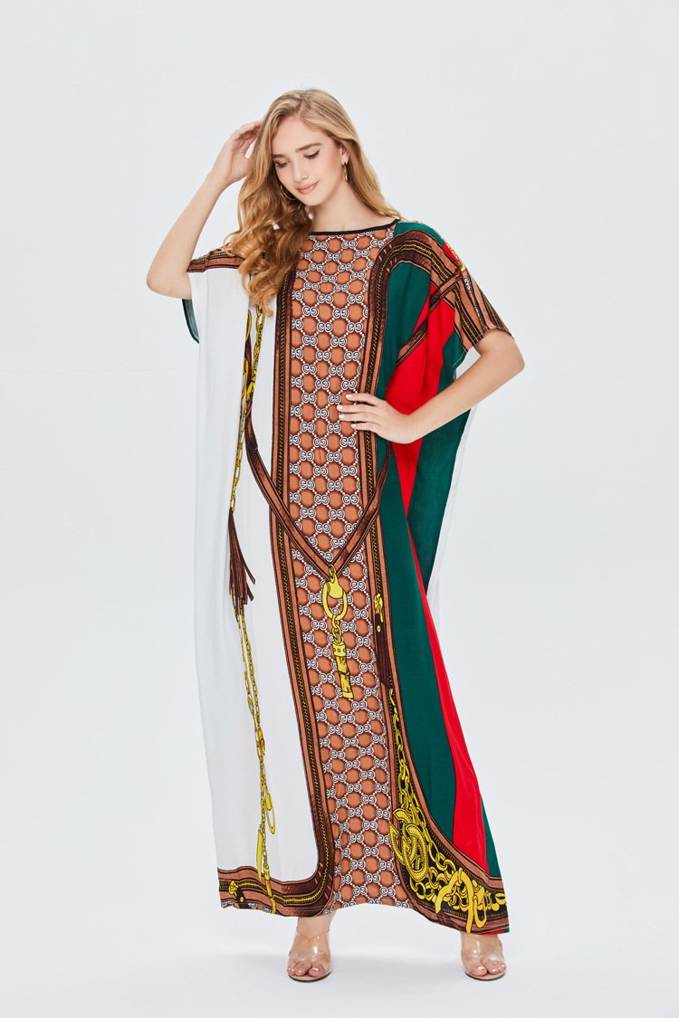 Muslim Women Stylish Kashibo Abaya Muslim Ladies Long Gown Islamic Clothing Jilbab Fashion Loose Robe Long Dress