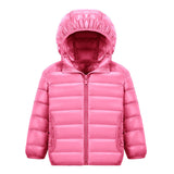 Kids Winter Coats Puffer Jacket down Coat Thin Lightweight Short Type Fashion Children's down Jacket
