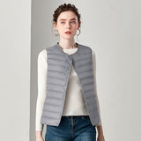 Women Winter Coats Puffer down Vest Women's Lightweight down Vest