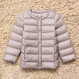 Kids Winter Coats Puffer Jacket down Coat Autumn and Winter round Neck Short Warm